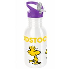 Snoopy fľaša so slamkou 500 ml Woodstock