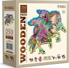 Wooden city Drevené puzzle Kôň a orol 250 dielikov EKO
