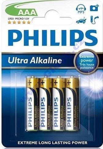 BORGY Baterky Ultra Alkaline AAA - 4ks