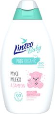 LINTEO BABY Detské umývacie mlieko Baby 425 ml