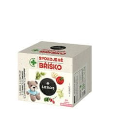 LEROS 4x Čaj detský Spokojné bruško 10x2g