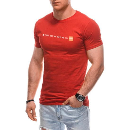 Edoti Pánske tričko S1920 červené MDN124876 3XL