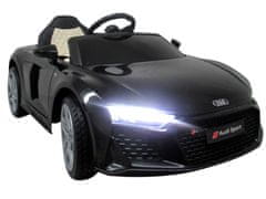 Elektrické autíčko pre deti AUDI R8 Sport čierne