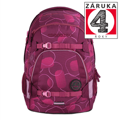 CoocaZoo Školský ruksak MATE, Berry Bubbles, certifikát AGR