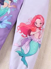 EXCELLENT Dievčenské tepláky fialové veľkosť 110 - Mermaids
