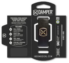 iBOX DTLG20 Damper large - Polyester iron tag - black color