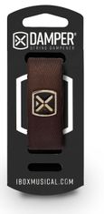 iBOX DTMD18 Damper medium - Polyester iron tag - brown color