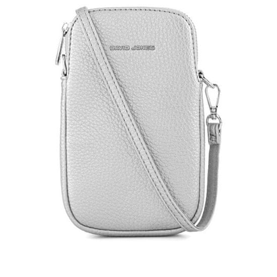 David Jones Dámska crossbody kabelka 6937-1B Silver