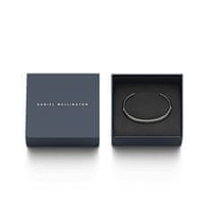 Daniel Wellington Módny pevný antracitový náramok Classic DW0040000 (Rozmer S: 15,5 cm)