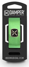 iBOX DMLG05 Damper large - Leather iron tag - metallic green color