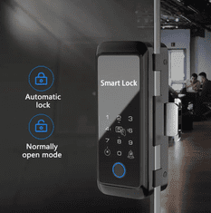 BOT Smart lock LH4 Tuya čierna