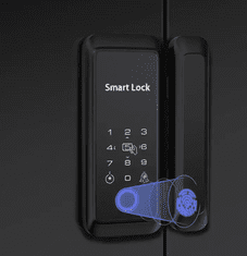 BOT Smart lock LH4 Tuya čierna
