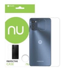 Nuvo Gumený obal na Motorola Moto E32s priehľadný