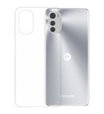 Nuvo Gumený obal na Motorola Moto E32s priehľadný