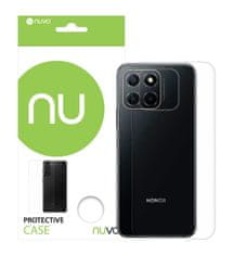 Nuvo Gumený obal na Honor X6 4G priehľadný