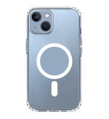 Nuvo Ochranný kryt s MagSafe na Apple iPhone 15 priehľadný