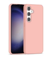 Nuvo Silikónový obal NUVO na Samsung Galaxy S24 ružový