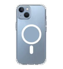 Nuvo Ochranný kryt s MagSafe na Apple iPhone 15 Plus priehľadný