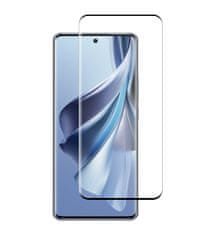 Nuvo ochranné sklo na displej pre Oppo Reno10 5G čierny rám