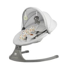 Kinderkraft ležadlo LUMI 2 swing LIGHT GREY