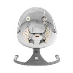 Kinderkraft ležadlo LUMI 2 swing LIGHT GREY