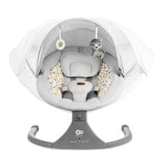 Kinderkraft ležadlo LUMI 2 swing LIGHT GREY