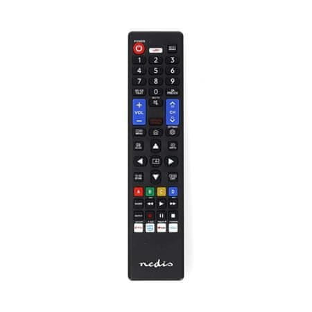 Nedis TVRC45SABK - Náhradný Diaľkový Ovládač | Samsung TV | Predprogramovaný | Čierna