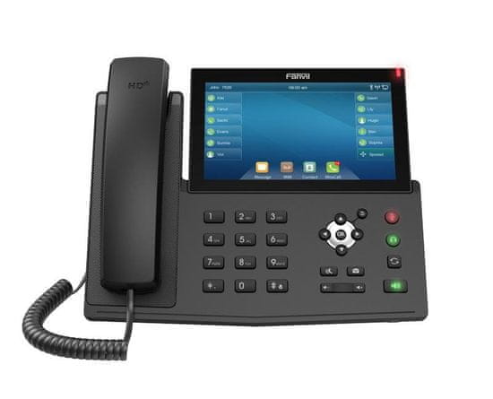 Fanvil X7 SIP telefón, 7"bar.dotyk.displ., 20 SIP účt, 127 DSS hr.,BT, USB