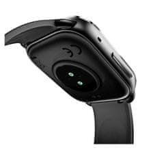 QCY Smartwatch GS S6/Black/Šport Band/Black