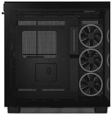 NZXT skriňa H9 Elite dvojkomorová ATX / 3xRGB 120 mm / 1x 120mm fan / presklená / RGB&fan controler / čierna