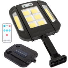 Verk  12291 Solárne osvetlenie 136 LED, IP67, senzor pohybu,/súmraku, diaľkové ovládanie