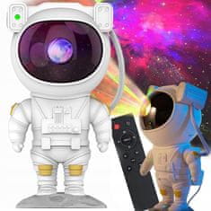 Verk  18285 Astronaut projektor nočnej oblohy, polárna žiara a hviezd, diaľkové ovládanie