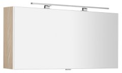 SAPHO CLOE galerka s LED osvetlením 120x50x18cm, brest bardini CE120-0013 - Sapho