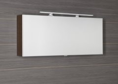 SAPHO CLOE galerka s LED osvetlením 120x50x18cm, borovica rustik CE120-0016 - Sapho