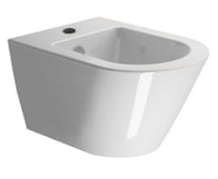 Gsi KUBE X bidet závesný 50x36cm, biela ExtraGlaze 9464111 - GSI