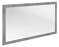 SAPHO NIROX zrkadlo v ráme 1200x700x28 mm, dub strieborný NX127-1111 - Sapho