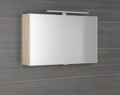 SAPHO CLOE galerka s LED osvetlením 80x50x18cm, brest bardini CE080-0013 - Sapho