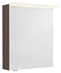 SAPHO LINEX galerka s LED osvetlením, 60x70x15cm, ľavá/pravá, borovica rustik LX060-0016 - Sapho