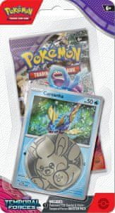 Pokémon TCG: Scarlet & Violet Temporal Forces - Check Lane Blister Carvanha