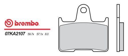 Brembo brzdové dosky moto 07KA2107