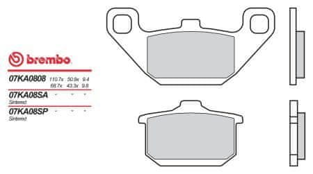 Brembo brzdové dosky moto 07KA08SA