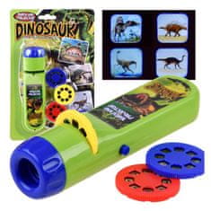 JOKOMISIADA Projektor na baterky 24 obrázkov Dinosaury dino TA0099