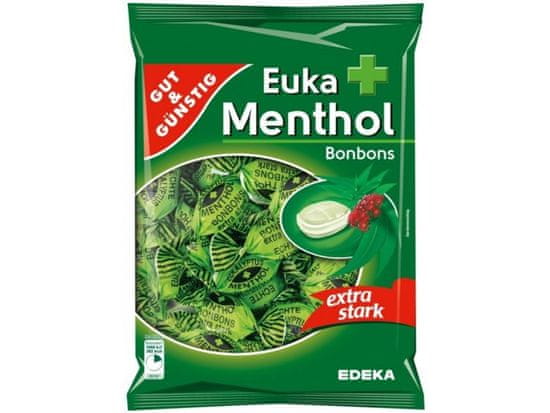 G&G Eukalyptovo-mentolové cukríky 300g