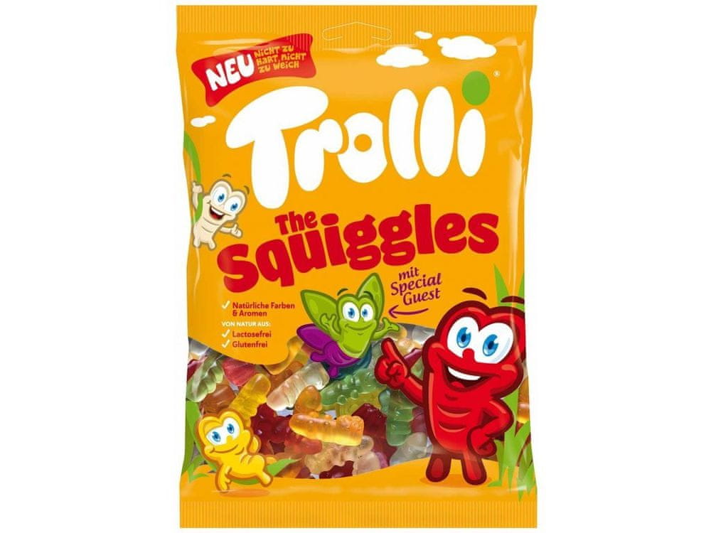 Trolli The Squiggles ovocné želé 200g