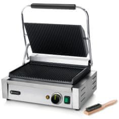 shumee Kontaktný drážkovaný kontaktný gril PANINI 2200W - Hendi 263655