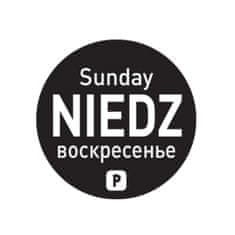 shumee Jednorazové bezpečnostné nálepky na potraviny na nedeľné nádoby PL RU EN 2000 ks Hendi 850060