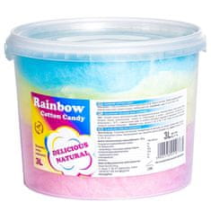 shumee Farebná dúhová cukrová vata Rainbow Cukrová vata 3L