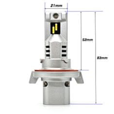 motoLEDy H13 LED žiarovky 12V CANBUS CSP set bez polarity