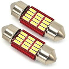 motoLEDy C3W, C5W LED žiarovka SV8.5 12V CANBUS 31mm