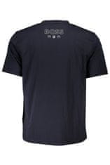 Hugo Boss  Perfektné Pánske Tričko Krátky Rukáv Modrá Farba: Modrá, Veľkosť: XL
